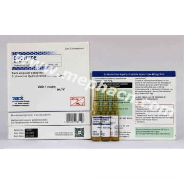 Drotaverine Hydrochloride Injection 40mg